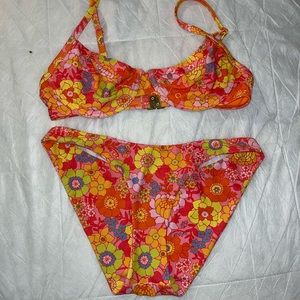 Kulani Kini sunny sangria size medium bikini set
